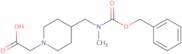 {4-[(Benzyloxycarbonyl-methyl-amino)-methyl]-piperidin-1-yl}-acetic acid