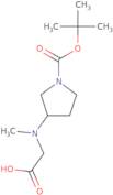 3-(Carboxymethyl-methyl-amino)-pyrrolidine-1-carboxylic acid tert-butyl ester