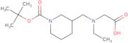 3-[(Carboxymethyl-ethyl-amino)-methyl]-piperidine-1-carboxylic acid tert-butyl ester