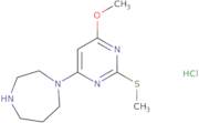 1-(6-Methoxy-2-methylsulfanyl-pyrimidin-4-yl)-[1,4]diazepane hydrochloride