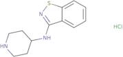 tert-Butyl 4-(benzo[D]isothiazol-3-ylamino)piperidine-1-carboxylate hydrochloride