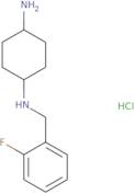 N-(2-Fluoro-benzyl)-cyclohexane-1,4-diamine hydrochloride