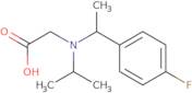 {[1-(4-Fluoro-phenyl)-ethyl]-isopropyl-amino}-acetic acid