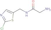 2-Amino-N-(2-chloro-thiazol-5-ylmethyl)-acetamide