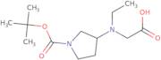 3-(Carboxymethyl-ethyl-amino)-pyrrolidine-1-carboxylic acid tert-butyl ester