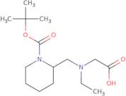 2-[(Carboxymethyl-ethyl-amino)-methyl]-piperidine-1-carboxylic acid tert-butyl ester