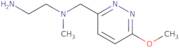 N1-(6-Methoxy-pyridazin-3-ylmethyl)-N1-methyl-ethane-1,2-diamine