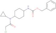 {4-[(2-Chloro-acetyl)-cyclopropyl-amino]-cyclohexyl}-carbamic acid benzyl ester