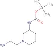 [1-(2-Amino-ethyl)-piperidin-3-yl]-carbamic acid tert-butyl ester