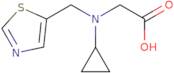 (Cyclopropyl-thiazol-5-ylmethyl-amino)-acetic acid