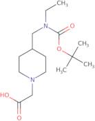 {4-[(tert-Butoxycarbonyl-ethyl-amino)-methyl]-piperidin-1-yl}-acetic acid