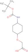 (4-tert-Butoxycarbonylamino-cyclohexyloxy)-acetic acid