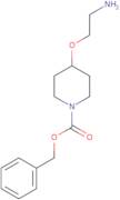 4-(2-Amino-ethoxy)-piperidine-1-carboxylic acid benzyl ester