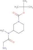 tert-Butyl 3-(2-amino-N-methylacetamido)piperidine-1-carboxylate