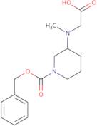 3-(Carboxymethyl-methyl-amino)-piperidine-1-carboxylic acid benzyl ester