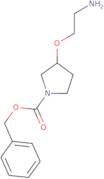 3-(2-Amino-ethoxy)-pyrrolidine-1-carboxylic acid benzyl ester