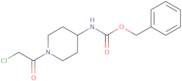 [1-(2-Chloro-acetyl)-piperidin-4-yl]-carbamic acid benzyl ester