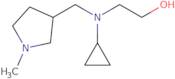 2-[Cyclopropyl-(1-methyl-pyrrolidin-3-ylmethyl)-amino]-ethanol