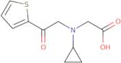 [Cyclopropyl-(2-oxo-2-thiophen-2-yl-ethyl)-amino]-acetic acid