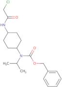 [4-(2-Chloro-acetylamino)-cyclohexyl]-isopropyl-carbamic acid benzyl ester