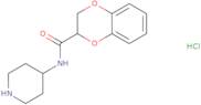 2,3-Dihydro-benzo[1,4]dioxine-2-carboxylic acid piperidin-4-ylamide hydrochloride