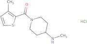 (4-Methylamino-piperidin-1-yl)-(3-methyl-thiophen-2-yl)-methanone hydrochloride