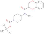 4-[(2,3-Dihydro-benzo[1,4]dioxine-2-carbonyl)-methyl-amino]-piperidine-1-carboxylic acid tert-buty…