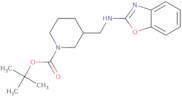 3-(Benzooxazol-2-ylaminomethyl)-piperidine-1-carboxylic acid tert-butyl ester