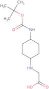 (4-tert-Butoxycarbonylamino-cyclohexylamino)-acetic acid