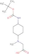 [(4-tert-Butoxycarbonylamino-cyclohexyl)-methyl-amino]-acetic acid