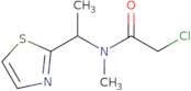 2-Chloro-N-methyl-N-(1-thiazol-2-yl-ethyl)-acetamide