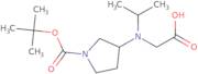 3-(Carboxymethyl-isopropyl-amino)-pyrrolidine-1-carboxylic acid tert-butyl ester