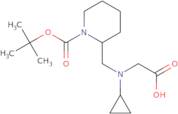 2-[(Carboxymethyl-cyclopropyl-amino)-methyl]-piperidine-1-carboxylic acid tert-butyl ester