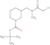 3-{[(2-Chloro-acetyl)-methyl-amino]-methyl}-piperidine-1-carboxylic acid tert-butyl ester