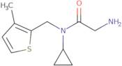 2-Amino-N-cyclopropyl-N-(3-methyl-thiophen-2-ylmethyl)-acetamide