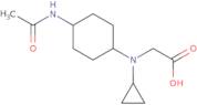 [(4-Acetylamino-cyclohexyl)-cyclopropyl-amino]-acetic acid