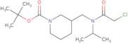 3-{[(2-Chloro-acetyl)-isopropyl-amino]-methyl}-piperidine-1-carboxylic acid tert-butyl ester