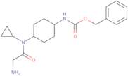 {4-[(2-Amino-acetyl)-cyclopropyl-amino]-cyclohexyl}-carbamic acid benzyl ester