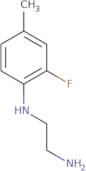 N'-(2-Fluoro-4-methylphenyl)ethane-1,2-diamine