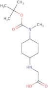 [4-(tert-Butoxycarbonyl-methyl-amino)-cyclohexylamino]-acetic acid