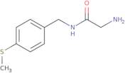 2-Amino-N-(4-methylsulfanyl-benzyl)-acetamide