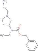 [1-(2-Amino-ethyl)-pyrrolidin-3-yl]-ethyl-carbamic acid benzyl ester