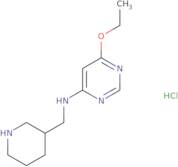 (6-Ethoxy-pyrimidin-4-yl)-piperidin-3-ylmethyl-amine hydrochloride