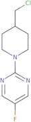 2-(4-Chloromethyl-piperidin-1-yl)-5-fluoro-pyrimidine