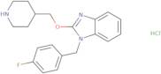 1-(4-Fluoro-benzyl)-2-(piperidin-4-ylmethoxy)-1H-benzoimidazole hydrochloride