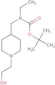 Ethyl-[1-(2-hydroxy-ethyl)-piperidin-4-ylmethyl]-carbamic acid tert-butyl ester