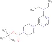 4-(6-Diethylamino-pyrimidin-4-yl)-piperazine-1-carboxylic acid tert-butyl ester