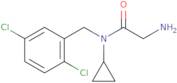 2-Amino-N-cyclopropyl-N-(2,5-dichloro-benzyl)-acetamide