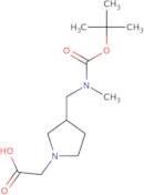 {3-[(tert-Butoxycarbonyl-methyl-amino)-methyl]-pyrrolidin-1-yl}-acetic acid