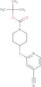 4-(4-Cyano-pyridin-2-ylsulfanyl)-piperidine-1-carboxylic acid tert-butyl ester